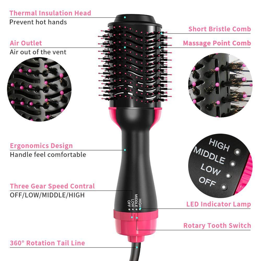 Secadores de pelo One Step y Volumizer Blower Professional 2-en-1 Secadores  de pelo Cepillo Secador de pelo secador de pelo y plancha de pelo comprar a  buen precio — entrega gratuita, reseñas