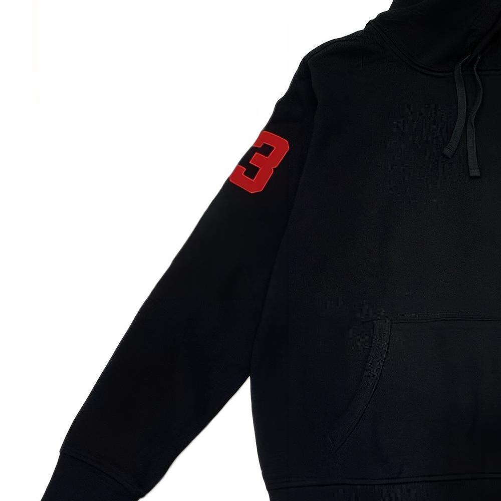 Polo Ralph Lauren FW23 Logo Hoodie Men Sweatshirt Black 710692773-002