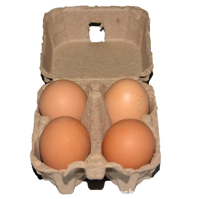 25 Pcs Native Egg Packaging Box Paper Pulp Tray Packing Carton Bulk Eggs Container Fridge Holder Mazing Cartons