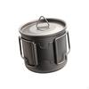 Titanium Camping Pot Set for Backpacking Excursions