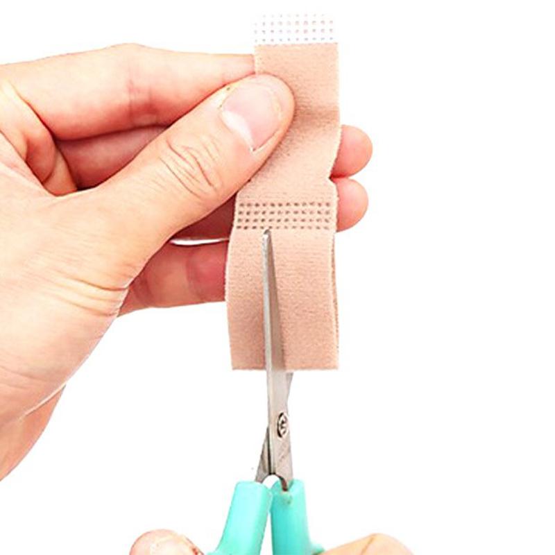 2Pcs Toe Finger Straightener Bend Toe Valgus Corrector Bandage Toe Separator Splint Wraps Foot Stretcher Care Tool