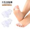 Five-hole Toe Separator Honeycomb Forefoot Pad Overlapping Toe Cover Thumb Toe Separator Silicone Toe Separator Forefoot Cover