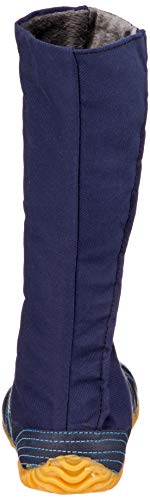 Margo Tabi Socks, Fleece-Lined, Warm Jog Socks, 12-Count Deluxe, Unisex, Navy, Size 26.0 Cm, 2E