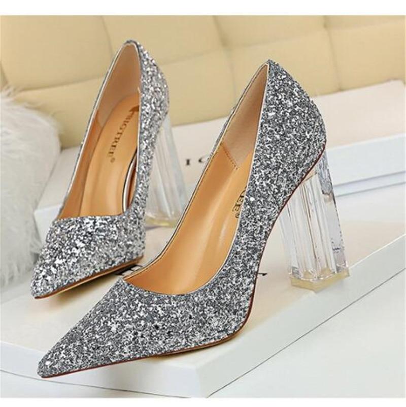 Buy 2020 Women 9.5cm High Heels Plus 