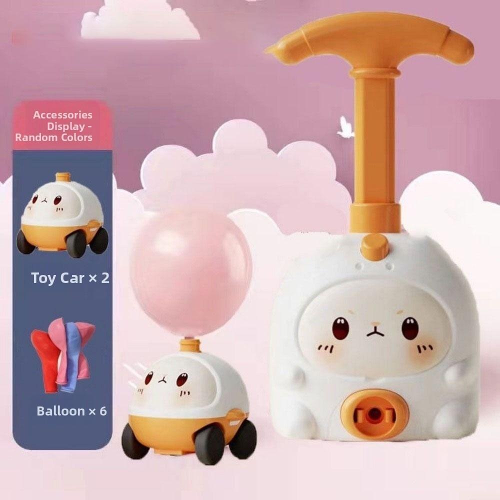 Car Tower Design Inertial Air Power Toys Stimulating Inertia Science Toys  Children Educational