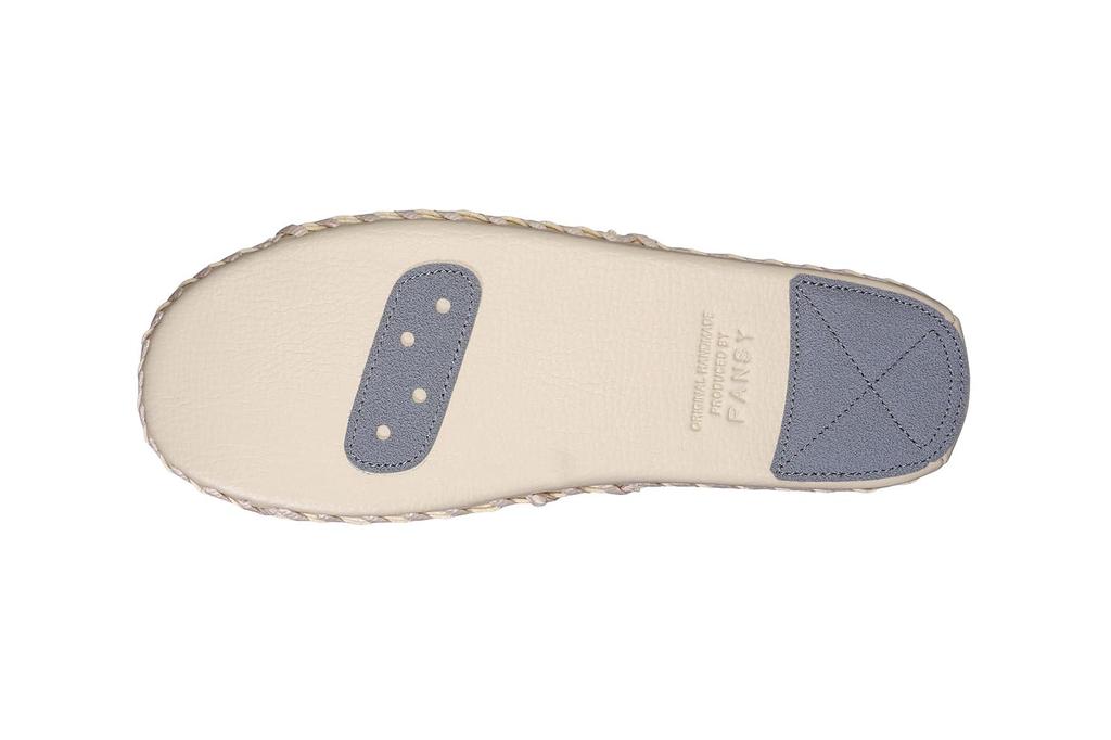 Pansy 9553 Antibacterial Indoor Size Ivory Women's Hand-Knitted Slippers, Small,