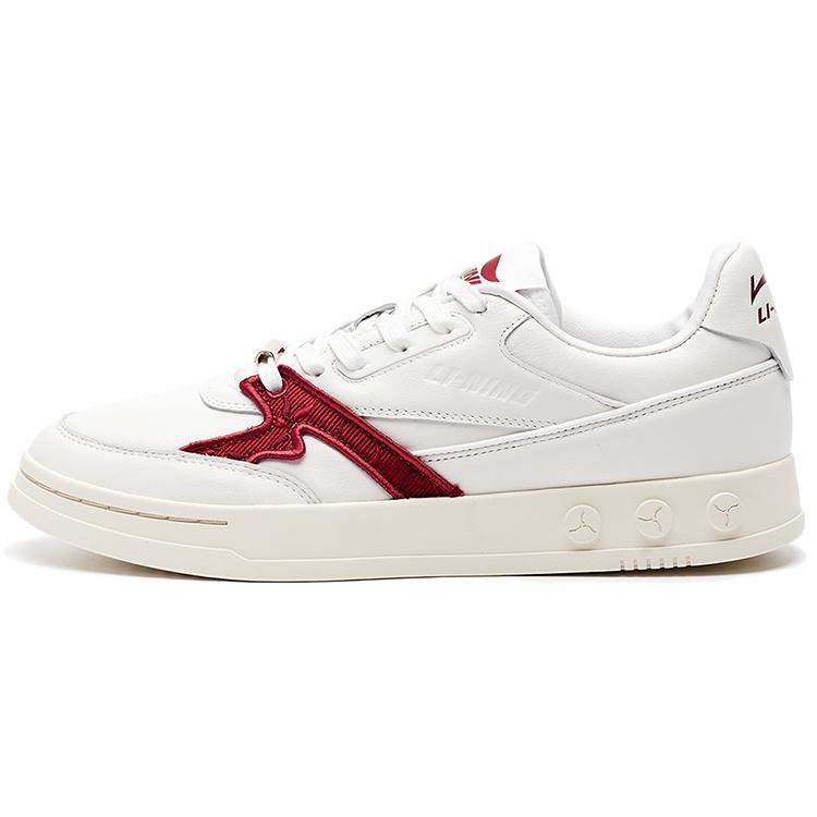Li-Ning 1990  White Red  Men s ALFR099-1 EU 41