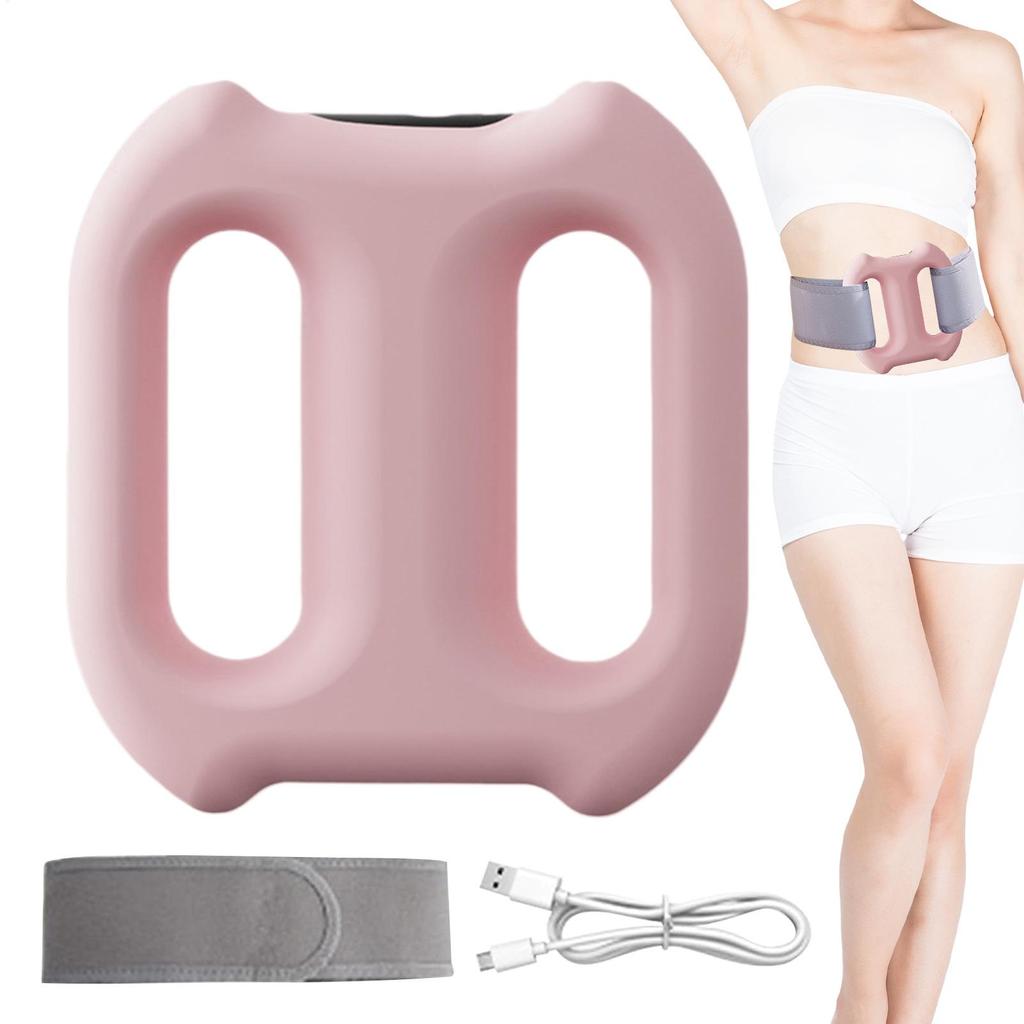 Fascia Massage Ring 5-Speed Deep Tissue Fascia Release Ring Massager Tools Cordless Roller with Belt for Muscle Relaxation Legs
