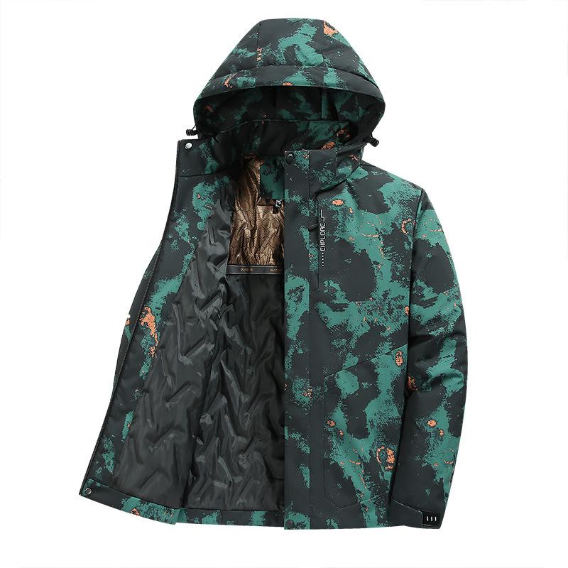 Cotton Coat, Removable Hooded Cotton Jacket In Winter, Thickened Warm Casual Jacket, Cotton Coat