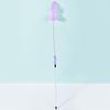 Cat Toys Feather Interactive Cat Toy Long Handle Toys for Cats Teasing Stick Steel Wire Cats Toy Wool Ball Sticks Pet Supplies