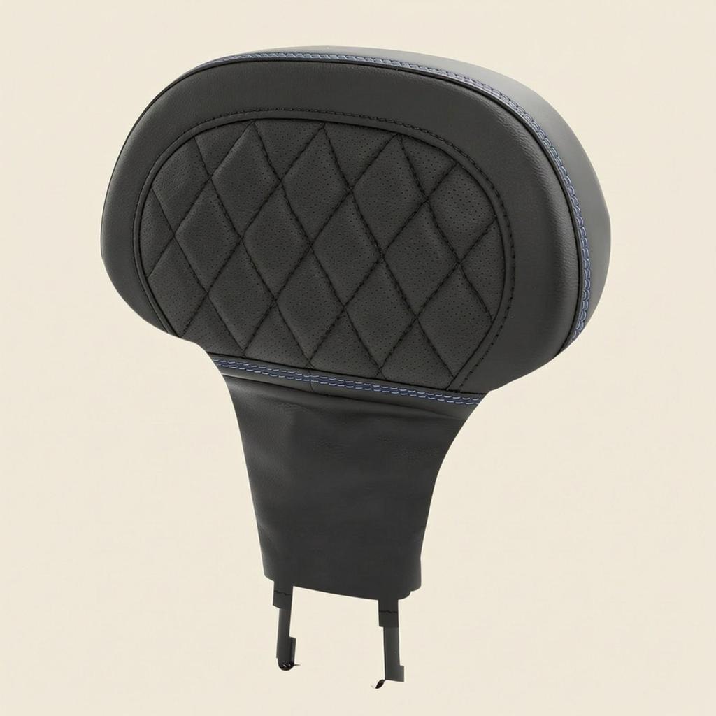 Long-Highway Motorist Backrest Driver with Mounting Bracket, Contoured,