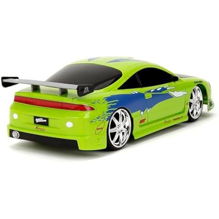 Jouet radiocommandé - jada - mitsubishi eclipse - 1:16 - vitesse 9 km/h - rechargeable usb