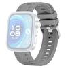 For Huawei Watch Fit 4 Pro Silicone Watch Band Metal Pin Buckle Replacement Wrist Strap