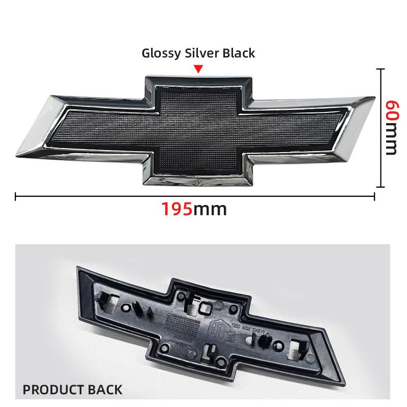 ABS Car Front Hood Emblem Sticker Rear Tail Trunk Badge Accessories for Chevrolet Epica Spark Aveo Captiva Cruze Malibu XL Trax