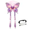 Butterfly Kite Toy, Butterfly Type, 100m Kite String Winder and Storage Bag Included, Long Tail, Easy To Fly, Large Single Line Kite, Suitable for