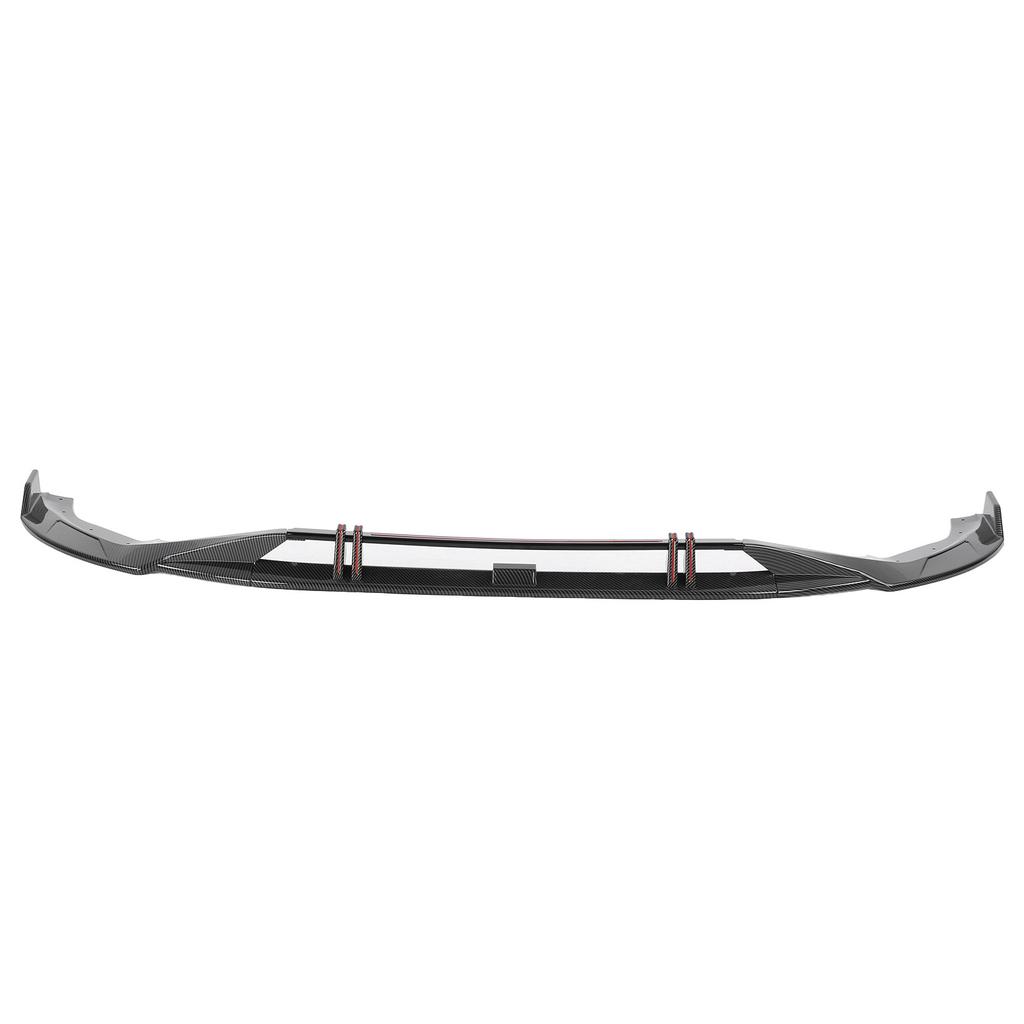 Front Bumper Lip Spoiler Carbon Fiber Style Car Modification Part Fit for A5 B9 Sport 2020 2021