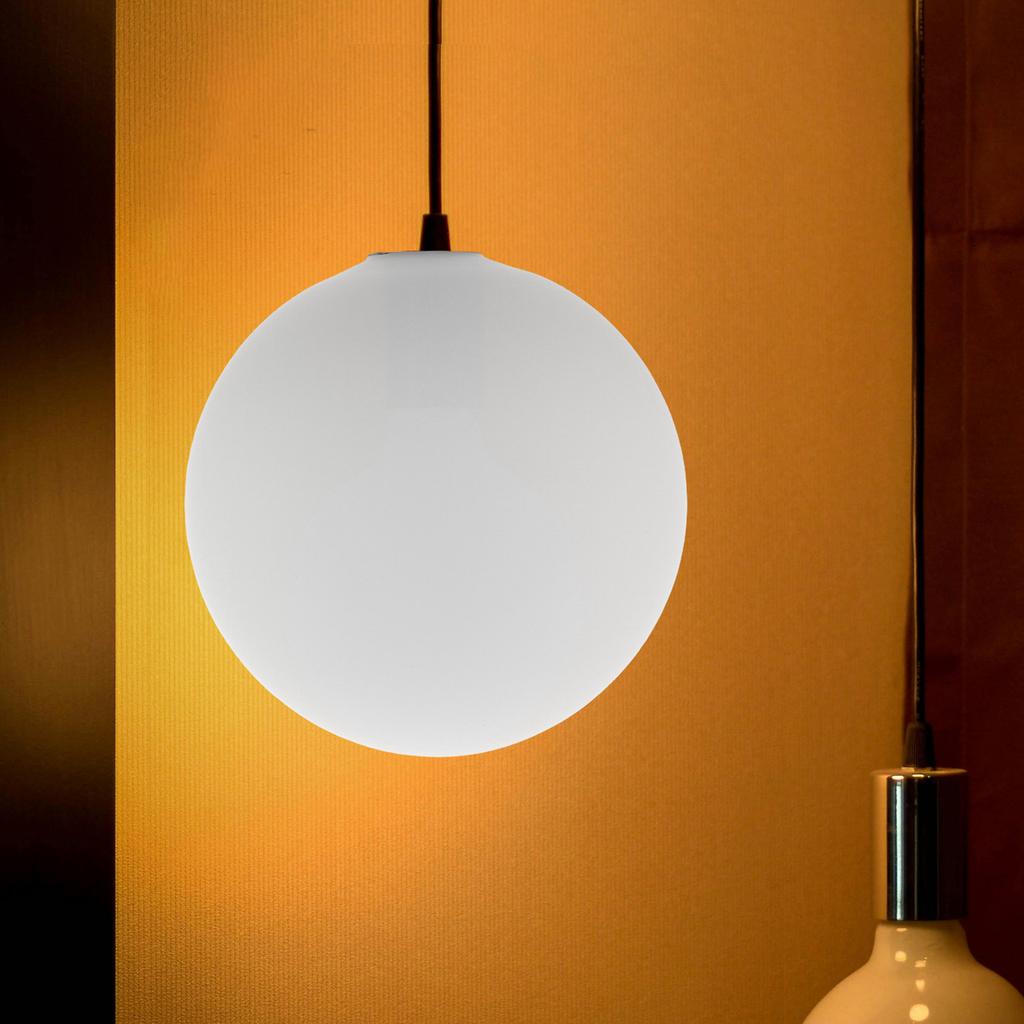 Vintage Style Frosted Glass Globe Lamp Shade Spherical Round Design for Pendant Chandelier Wall Sconce Ceiling Light Fixture