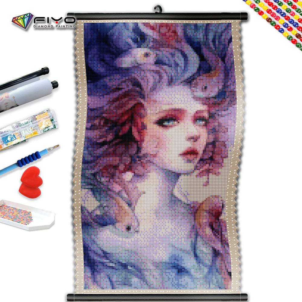 

5D DIY Рамка для алмазной живописи милая девушка фотографии стразами портретная вышивка мультяшная мозаика рукоделие украшение для дома