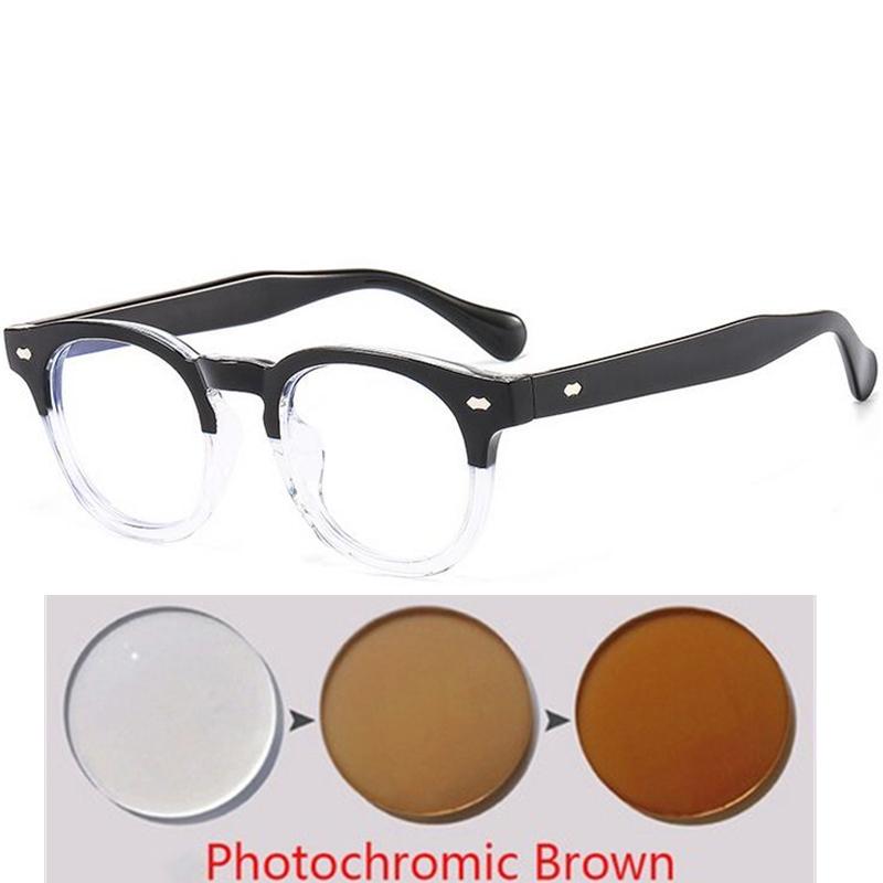 0 -0.5 -0.75 To -6.0 Women Men Anti Blue Rays Oval Nearsighted Glasses Fashion Student Shortsighted Prescription Spectacles