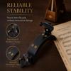 Aluminum Alloy Adjustable Shoulder Rest Black Color Ergonomic Violin Support  For Violinists