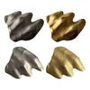 Finger Ring Adjustable Fit Irregular Pleated Joint Ring Exquisite Craftsmanship Unisex Alloy Finger Band Jewelry Gift