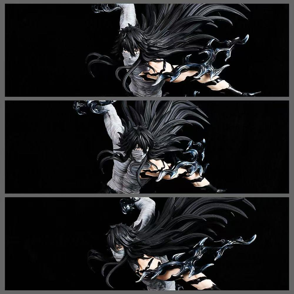 Anime Bleach Kurosaki Ichigo Actionfigur Saigo No Getsuga Tenshou Schreibtisch-Ornament Spielzeugsammlung Jungen Festival Geschenke