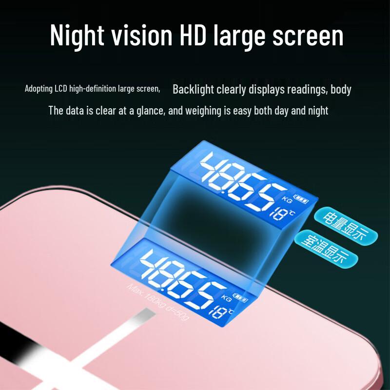 Jinmiao Smart Digital Bathroom Scale
