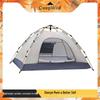 Quick-Opening Portable Double Camping Tent: Sun Protection & Rainproof