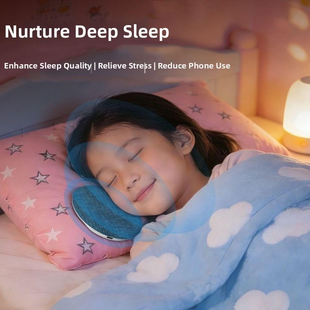Bluetooth 5.4 Under Pillow Bluetooth Speaker Sleep Aid Portable Music Player  Deep Sleep Use
