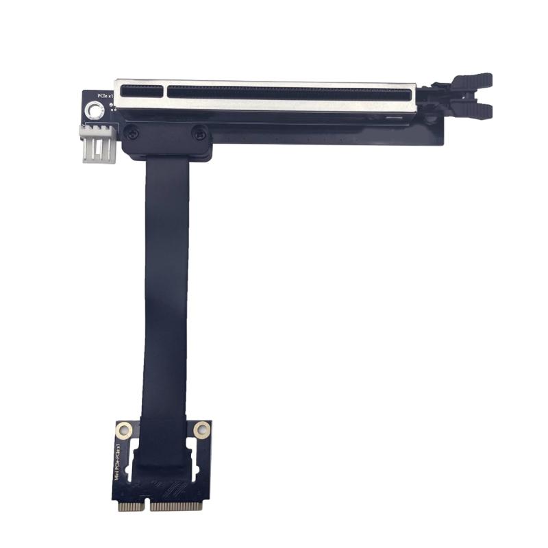 Graphics Card Extension Cord Mini PCIe To PCIE3.0 Right Angle Adapter Cable Card For Computer Assembly Accessories