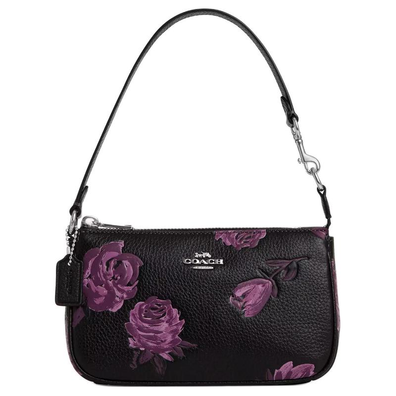 COACH Nolita 19 Floral Print Pebbled