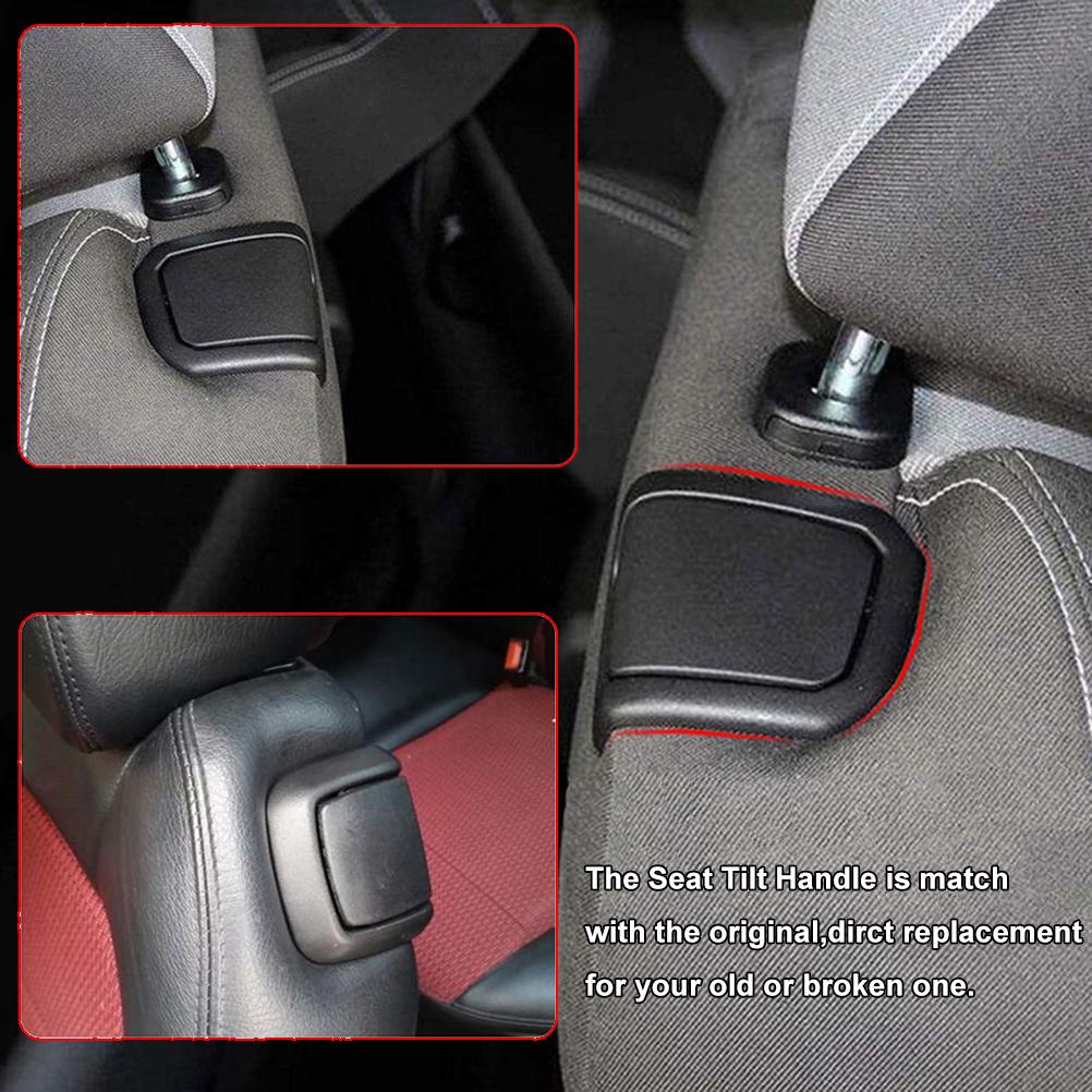 Par para Ford Fiesta MK5 2003 2004 2005 2006 2007 2008 manijas de ajuste de asiento 1417520 1417521 interruptor de liberación de cubierta de asiento