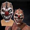 New Halloween Horror Clown Mask Game Character Latex Headgear Party Red-nosed Clown Prop