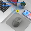 2.4G + Bluetooth Dual-Mode Wireless Charging Mouse with Digital Screen Display Silent Ergonomic Design Office Universal Mouse