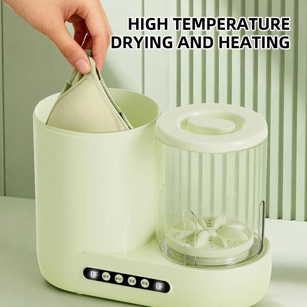 Double Bucket Laundry Cup with Drying Installation-free Sock Washing Machine Underwear Small Special Clean Machine