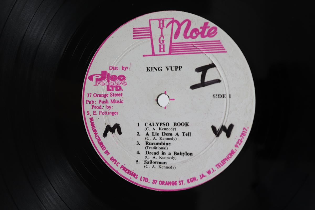 

LP Record KING VUPP - King Vupp NONE HIGH NOTE Jamaica Reggae, Ska & Dub Used