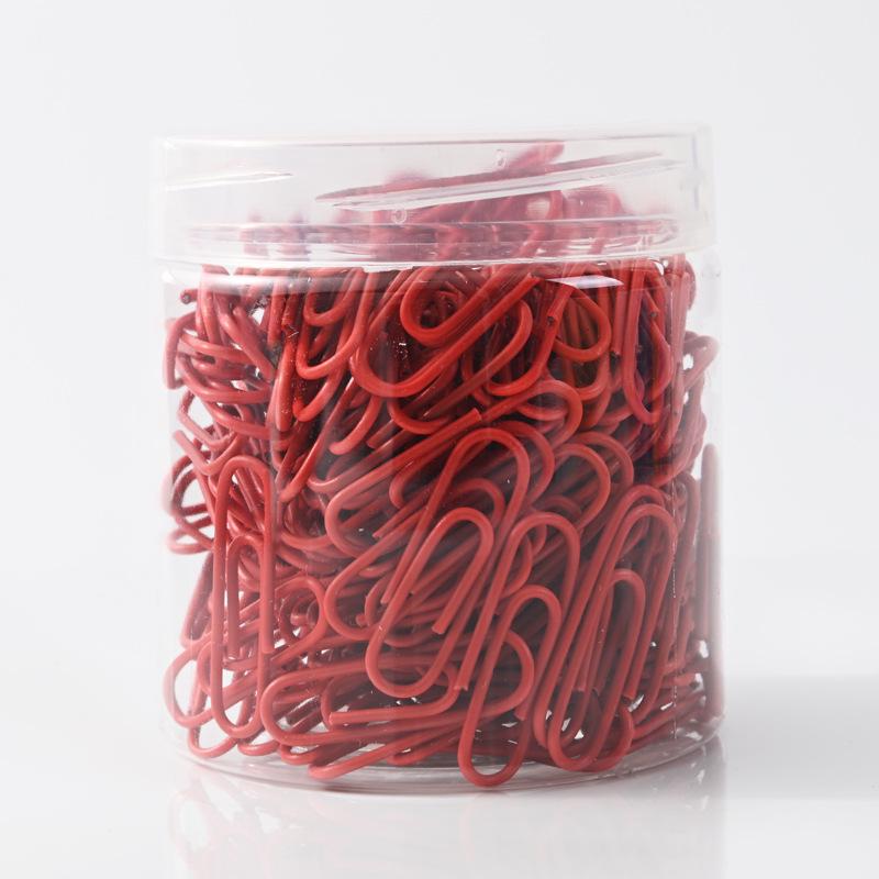 28MM Candy-Colored Metal Paper Clips for Office Folders
