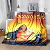 1 pezzo, Pocahontas Disney Coperta Decorativa per la Casa Morbida Coperta per Divano, Letto, Auto, Viaggio, Campeggio