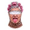Full Face Coverage Realistic Face Ski Mask 3D Printed Design Winter Windproof Mask  For Motorcycle