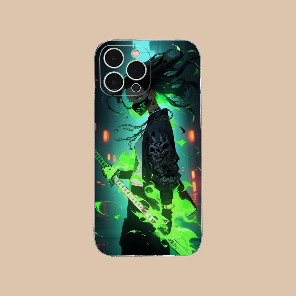 

Anime Girl Mobile Phone Case for iPhone 17 16 15 14 13 12 11 X XR XS Air Pro Max Plus Mini Clear Colorful Cover Pretty iPhone XS Max