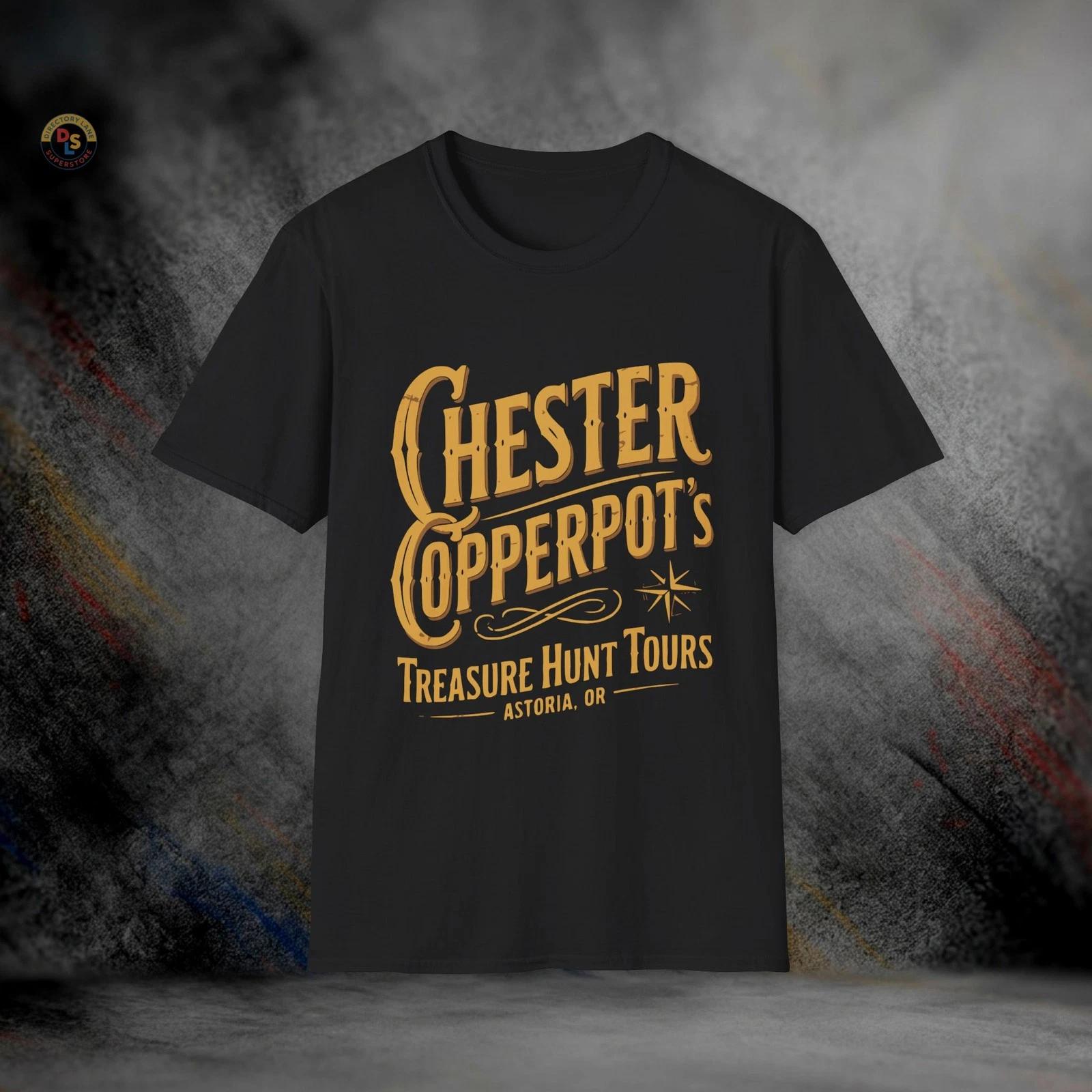 Chester Copperpot Treasure Tours The Goonies T-Shirt | Softstyle Tee S