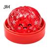 Soft Stress Balls Halloween Relief Dumpling Toy with Steamer, Glitter Ball Fidget Pumpkin Toys Toy, Anxiety Relieving Steamed Bun Squeeze for Holiday