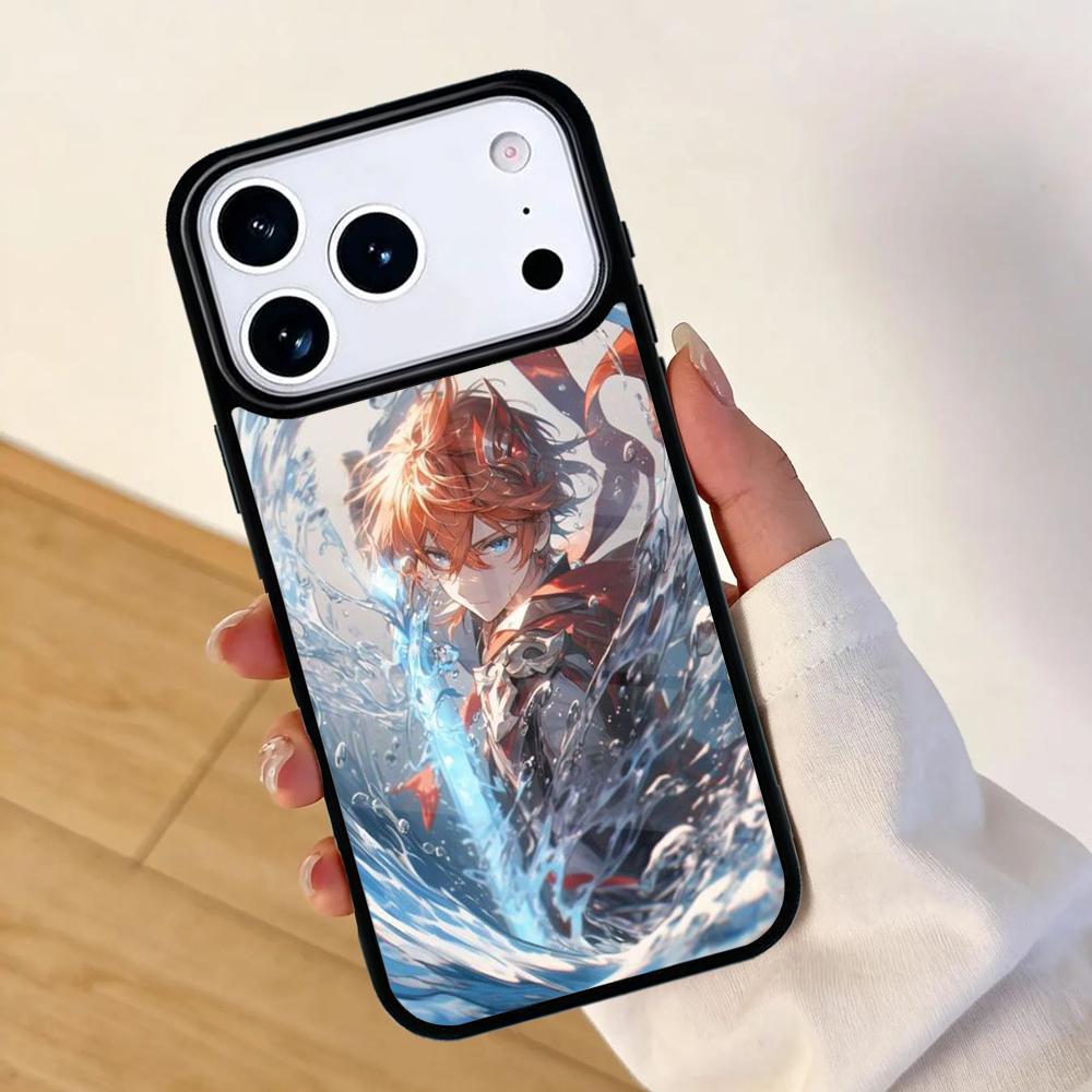 Tartaglia Genshin Impact Phone Case For Apple iPhone 17 air 16 Pro Max 15 Pro Max 14 13 12 11 Mini Back Cover