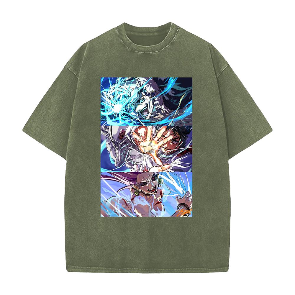 

Hot Anime Jujutsu Kaisen Okkotsu Yuta Ishigoori Ryuu Clothing Men Women Tshirts Washed Cotton Tee Retro T-shirt Harajuku T Shirt S темно-зеленого