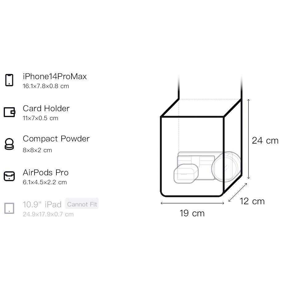 The North Face 4L Breeze Logo Tote Bag Outdoor Women Tote Bag White NN2PR40B