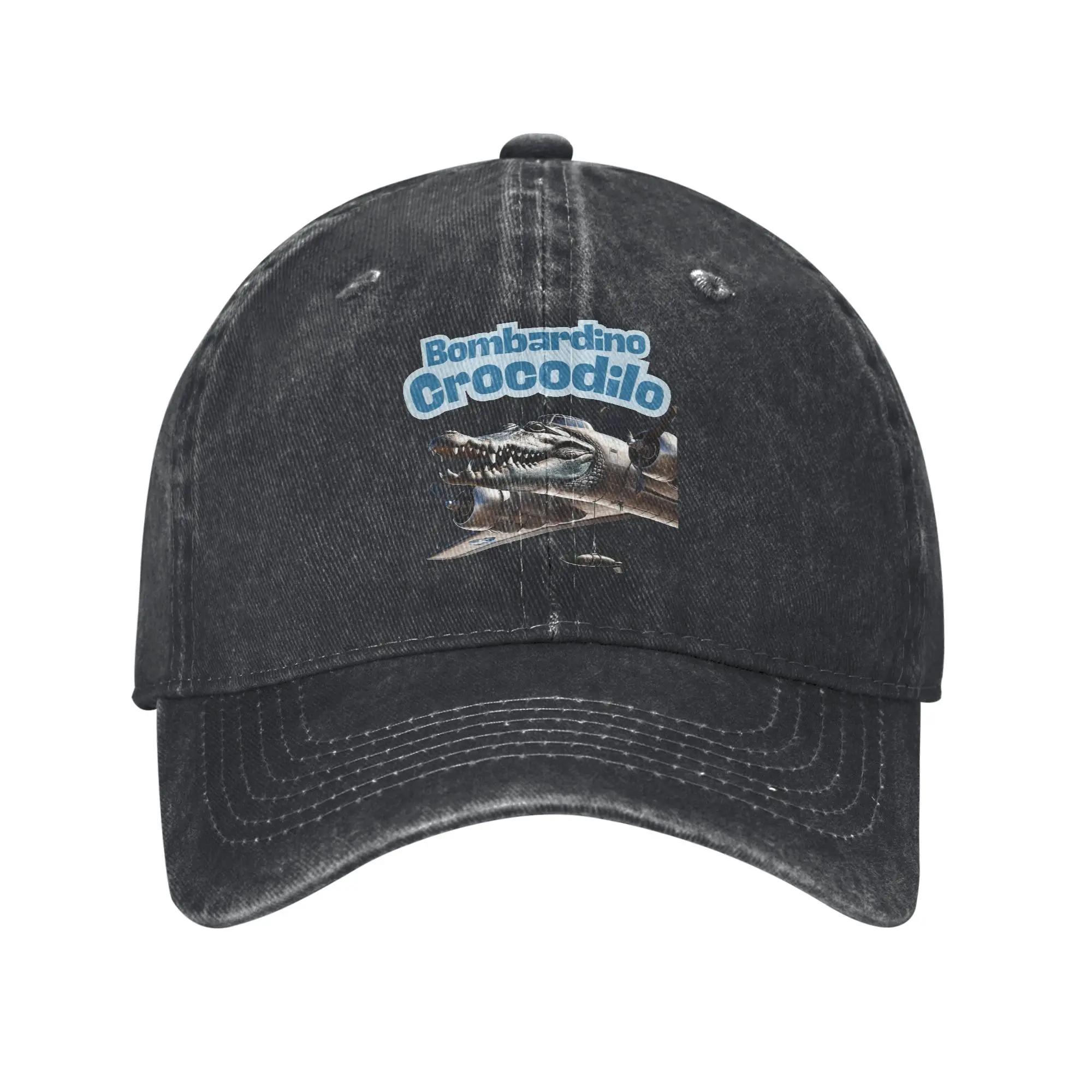 

Baseball Cap Bombardino Crocodilo Italian Brainrot Anomaly Summer Cool Trucker Hat Unisex-Teens Design Hippie Baseball Caps One Size