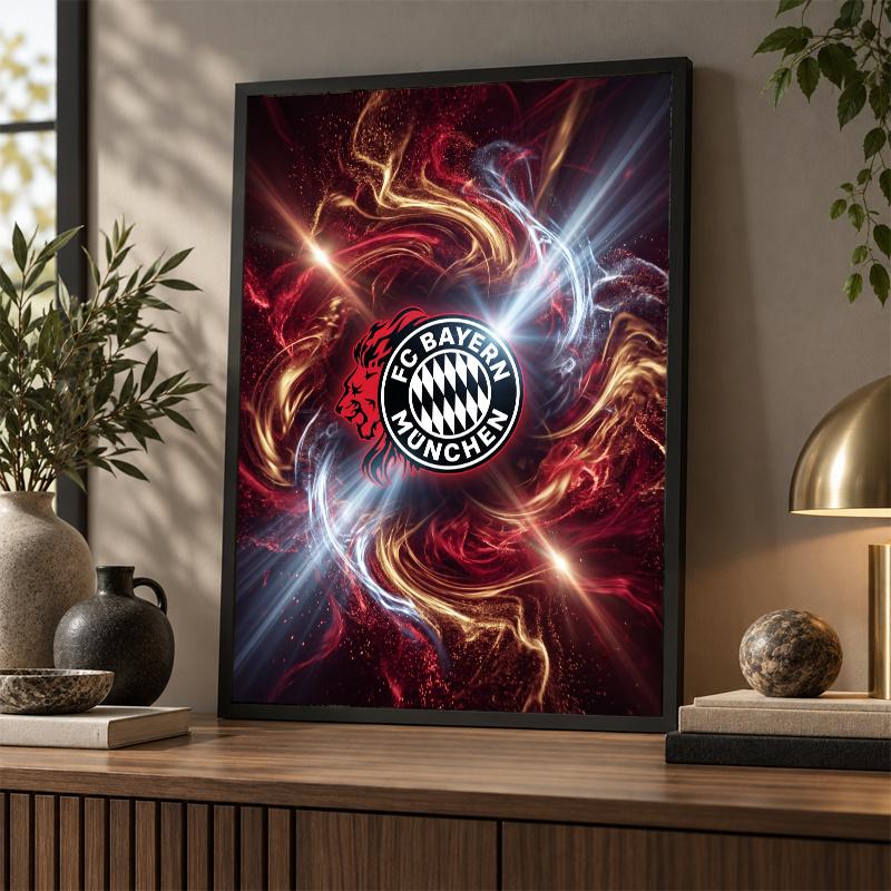 Kit Pictură cu Diamante Bayern München 5D Gaureală Completă DIY Mozaic cu Diamante Artă de Perete Decor Acasă