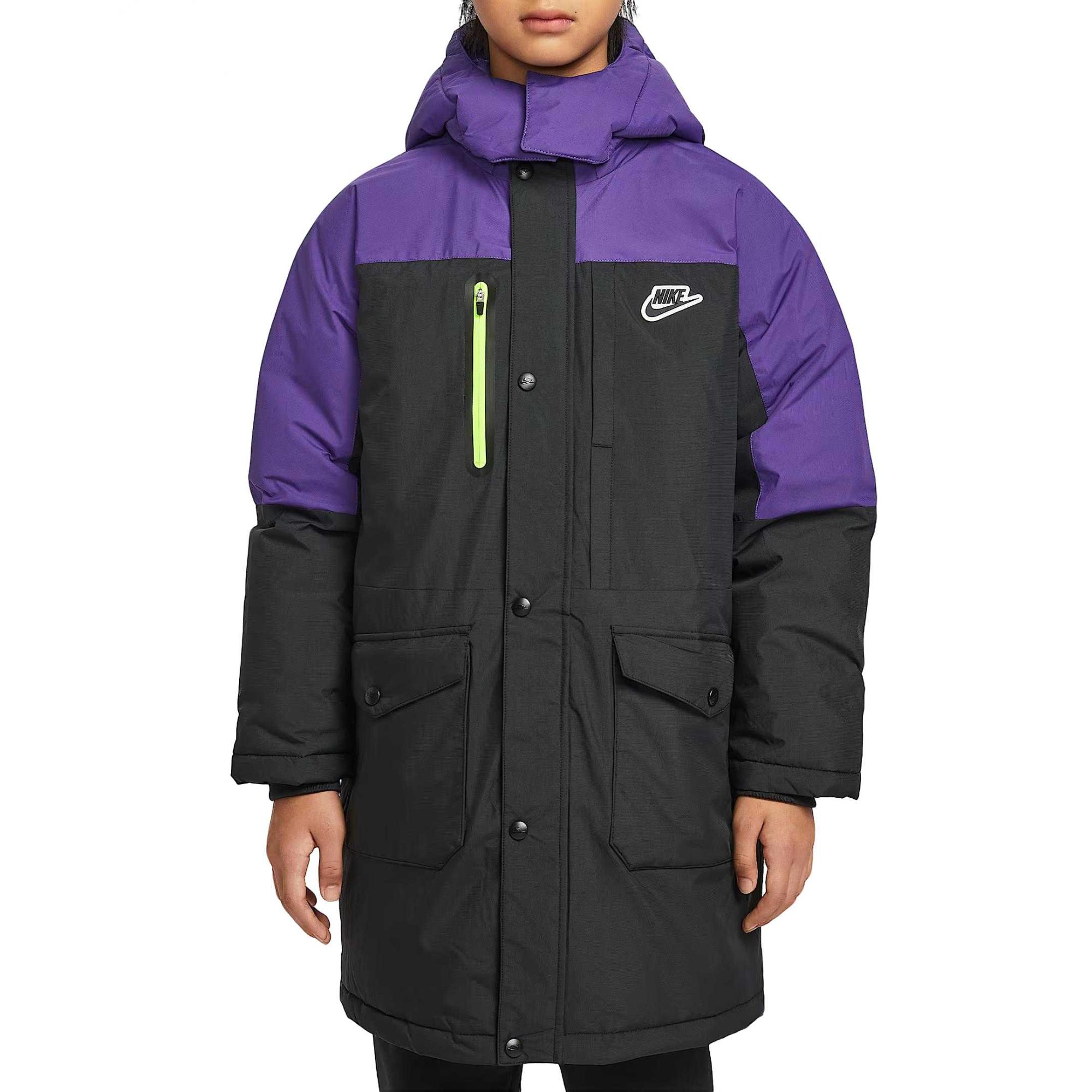 Nike Kids Down Jackets Detachable Hood IR0027-010 XL