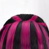 High Quality Movie Draculaura Cosplay Wig Long Straight Black Rose Pink Heat Resistant Synthetic Hair Anime Wigs