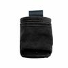 TOOL-LAB. Black Velour Leather Screw Bag [S] Made In Japan Work Pouch with Pocket